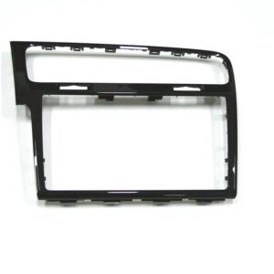1218 frame autoradio 10 inch piano zwart voor golf 7 vanaf 2013