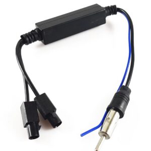 1435 radio antenne signaal versterker dual fakra voor volkswagen 