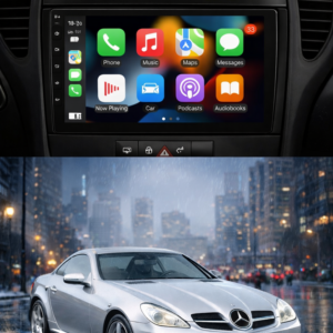 1437 adivox 9 inch voor mb slk 2007 2012 r171 android 15 carplay 