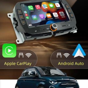 1481 autoradio 7 inch voor fiat 500 500e 500s 500 20016 2019 andr